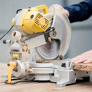 Compound Miter Saw Yellow Edition